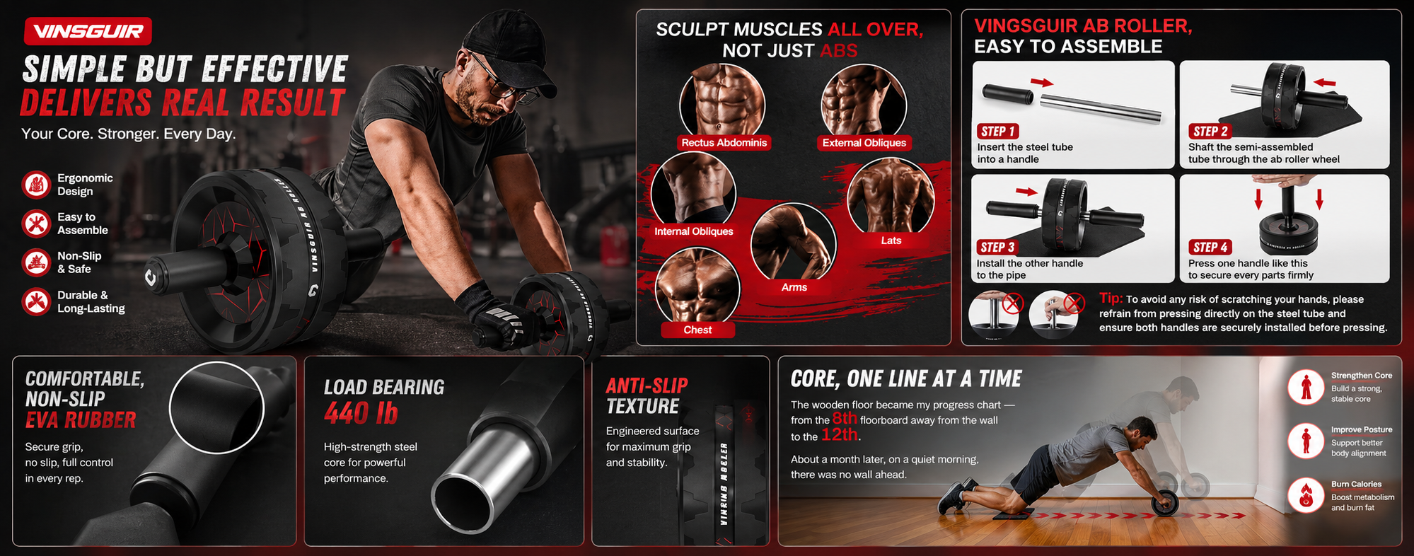 Full Width Listing Design